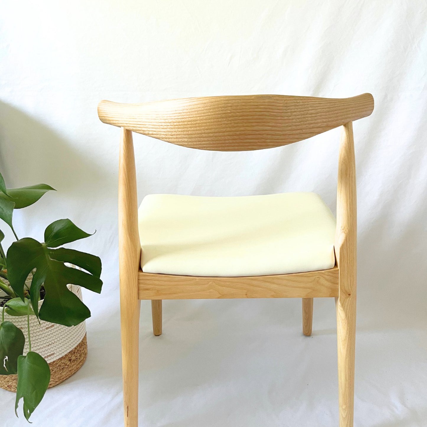 Elbow Dining Chair with Cushion