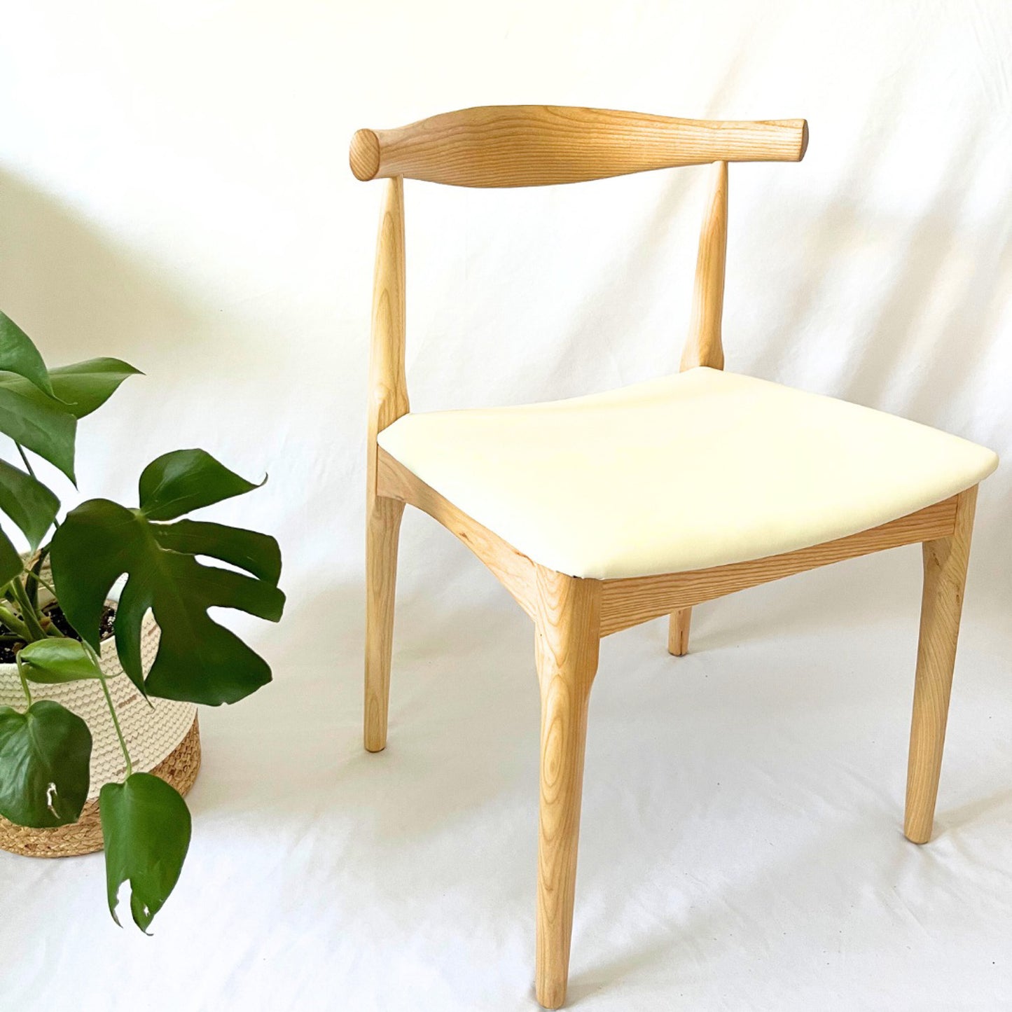 Elbow Dining Chair with Cushion