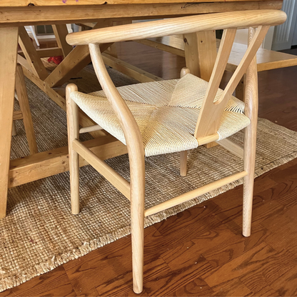 Wishbone Dining Chair - Woven Rattan